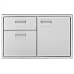 DELTA HEAT 36" Door / 2-Drawer Combo (DHDD362-B)