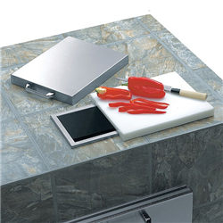 LYNX Countertop Trash Chute with Cutting Board (L18TS)