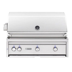 LYNX 36" Professional Built-in Grill with 2 Ceramic Burners, 1 Trident Burner and Rotisserie (L36TR)