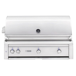 Lynx 42" Built-in Gas Grill w/Trident Burner, Two Ceramic Burners and Rotisserie (L42TR)