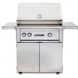 SEDONA by Lynx 30" L500 Freestanding Grill with Two Stainless Steel Burner, Rotisserie and Cart (L500FR)