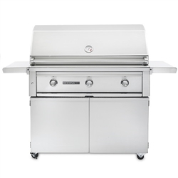 SEDONA by Lynx 42" L700-Series Grill with One ProSear1 Burner, Two Stainless Steel Burners and Cart ((L700PSF)