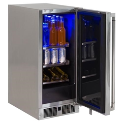LYNX 15" Outdoor SS Refrigerator RIGHT HINGE (LN15REFR)