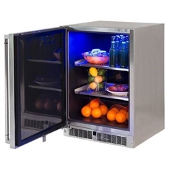 LYNX 24" Outdoor SS Refrigerator LEFT HINGE (LN24REFL)