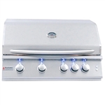 RCS RJC32AL Premier-Series 32" Lighted SS Built-in Gas Grill