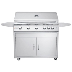 RCS Premier-Series 40" Freestanding Gas Grill with Lights (RJCLC40AL)