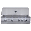 RCS Cutlass PRO-Series 38" Stainless Grill with Rear Burner (RON38A)