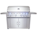 RCS Cutlass-Series 38" Freestanding Gas Grill with Lights (RONKC38A)