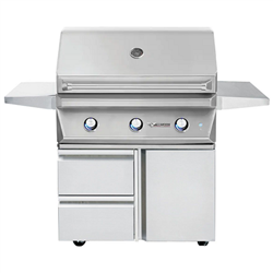 TWIN EAGLES 36" Deluxe Cart Grill with 3 Burners (TEBQ36G-C-DCART)