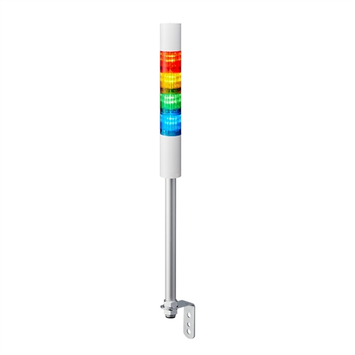 LR4-402LJBW-RYGB-Pole Mount Signal Tower