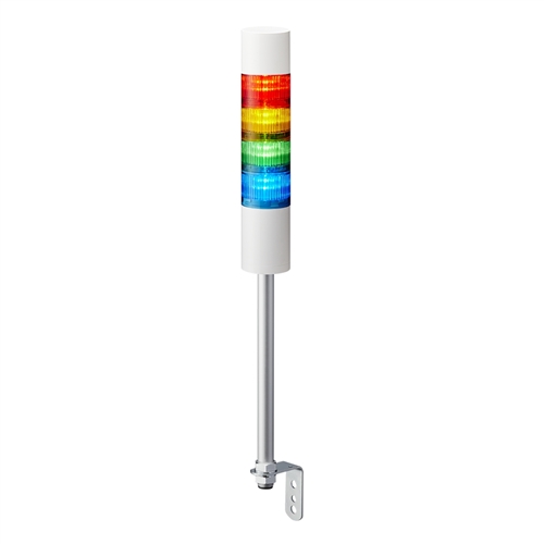 LR6-402LJBW-RYGB - 60mm Signal Tower with Red, Amber, Green, Blue LED
