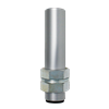 POLE22-0100AT - 100mm Threaded Aluminum Pole