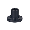 SZ-016KA+FO030 - Surface Mount Pole Bracket (Black)