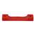 CLAMP FOR NUMBER PLATE FIXING, RED COLOR