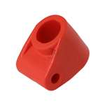 STEERING COLUMN SUPPORT DIAM. 20mm HOLE 8mm, RED COLOR