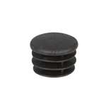 CAP FOR 30mm PIPE, BLACK COLOR