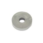 RUBBER WASHER 20mm O.D. x 6mm I.D. x 4mm HEIGHT, SILVER COLOR