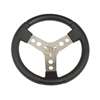 STEERING WHEEL WITH STEEL SPOKES COVERED W/POLYURETHANE, DIAM.300mm