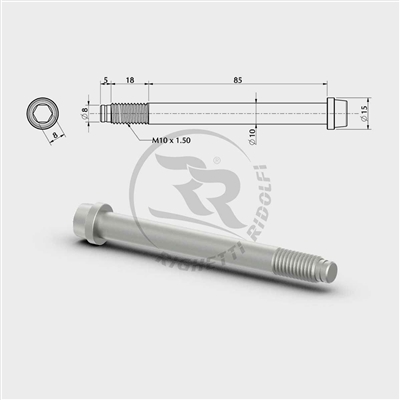 King Pin 10MM X 85MM Shoulder Total 103mm