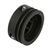 PULLEY IN NYLON FOR AXLE D.50mm BLACK COLOR