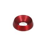 ALUMINUM COUNTERSUNK WASHER 19mm x 8mm, RED