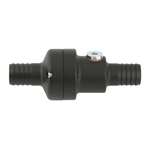 BLACK ANODIZED COMPLETE ALUMINUM THERMOSTAT VALVE + M10x1