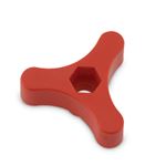 KNOB FOR FUEL TANK, RED COLOR