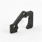 ALUMINUM FRONT SUPPORT FOR 2X2 CALIPERS BLACK