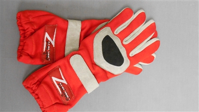 Z Racing Gloves Red/Grey