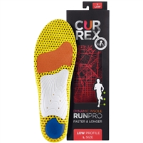 Currex RunPro Dynamic Low Arch Insoles for Running.