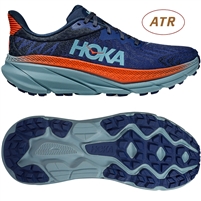 Hoka Challenger 7 Men's All Terrain Running Shoe. (Bellwether Blue/Stone Blue)