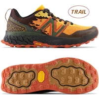 New Balance Fresh Foam Hierro v7 Men's Trail Running Shoe. (Hot Marigold with Black)
