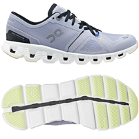 On Cloud X 3.0 Women's Road Running Shoes. (Nimbus/White)