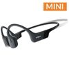 Shokz OpenRun Open-Ear Wireless Bone Conduction Headphones. (Black&#160;Mini)