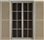 Mid America Master Vinyl louver exterior shutter