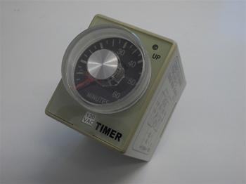 TIME DELAY TIMER,  8 PINS,  0 TO 60 MINUTES