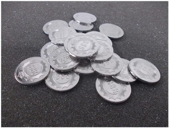 METAL TOKENS ( SET OF 100 PCS)