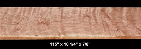 Wide Curly Cherry - 115" x 10 1/4" x 7/8" -  $125.00