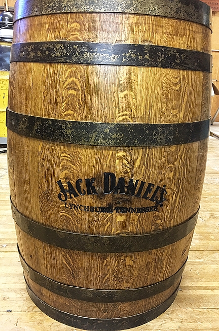 Jack Daniels White Oak Whisky Barrel -  $500.00