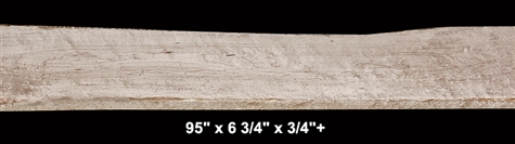 Birdseye Hard Maple - 95" x 6 3/4" x 3/4"+ - $43.00