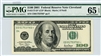 2177-D* (CD* Block), $100 Federal Reserve Note Cleveland, 2001