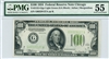 2152-Glgs Light Green (GA Block), $100 Federal Reserve Note Chicago, 1934