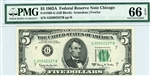 1968-G (GB Block), $5 Federal Reserve Note Chicago, 1963A