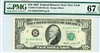 2027-B (BD Block), $10 Federal Reserve Note New York, 1985