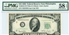 2010-CW Wide (CA Block), $10 Federal Reserve Note Philadelphia, 1950