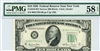 2010-BN Narrow (BB Block), $10 Federal Reserve Note New York, 1950