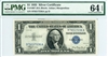 1607 (HA Block), $1 Silver Certificate, 1935