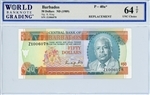 40a*, 50 Dollars Barbados, ND (1989)