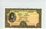 65c, 5 Pounds Ireland, 5-9-1975