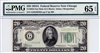 2055-Gm Mule (GA Block), $20 Federal Reserve Note Chicago, 1934A